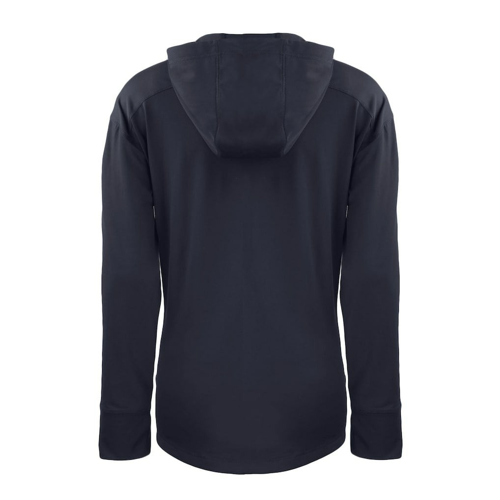 Chicago Bears  Cutter & Buck Women's Throwback Daybreak Eco Recycled Half-Zip Hoodie
