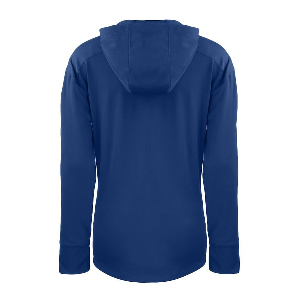 Denver Broncos  Cutter & Buck Women's Throwback Daybreak Eco Recycled Half-Zip Hoodie