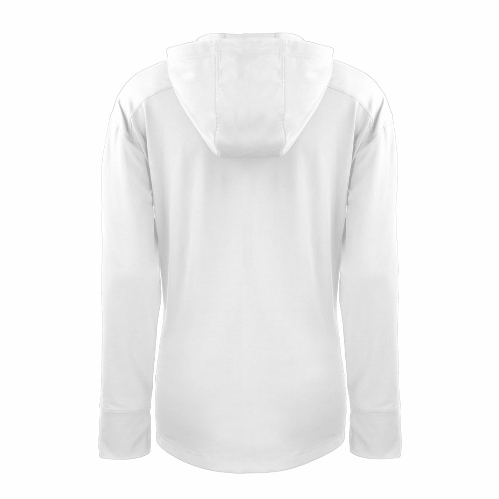 Detroit Lions  Cutter & Buck Women's Throwback Daybreak Eco Recycled Half-Zip Hoodie