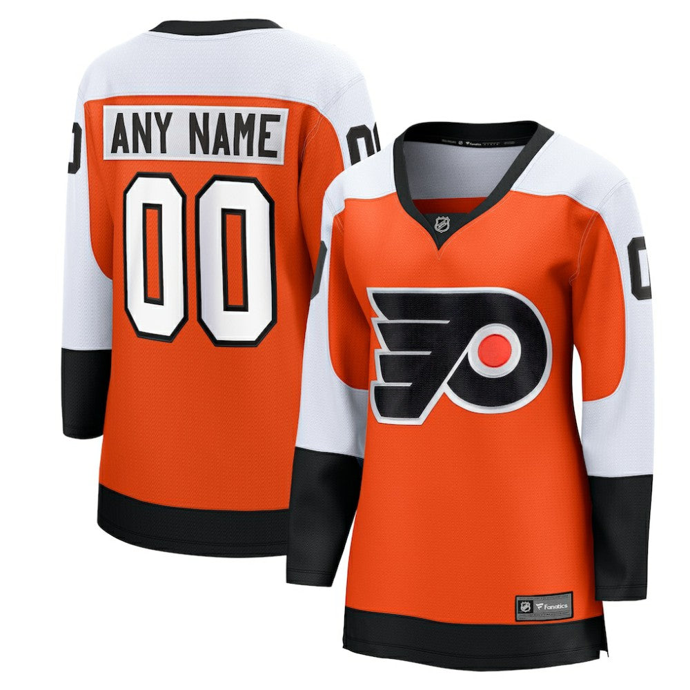 Philadelphia Flyers Fanatics Women's Home Premier Breakaway Custom Jersey Discount