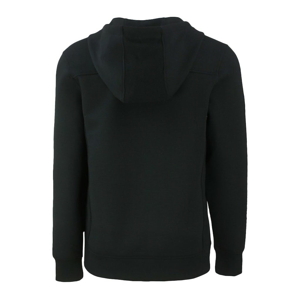 Las Vegas Raiders  Cutter & Buck Throwback Roam Eco Half-Zip Recycled Pullover Hoodie