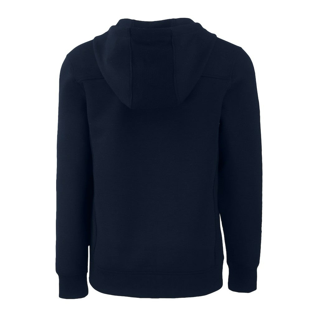 Los Angeles Chargers  Cutter & Buck Throwback Roam Eco Half-Zip Recycled Pullover Hoodie