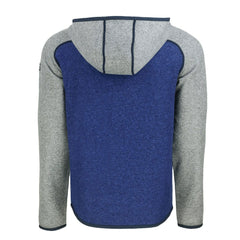 Buffalo Bills  Cutter & Buck Throwback Mainsail Sweater-Knit Full-Zip Hoodie