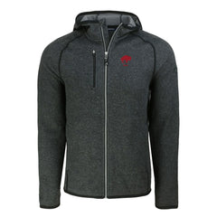 Buffalo Bills  Cutter & Buck Throwback Mainsail Sweater-Knit Full-Zip Hoodie
