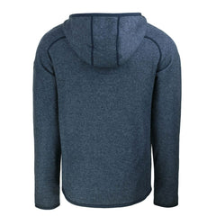 New York Giants  Cutter & Buck Throwback Mainsail Sweater-Knit Full-Zip Hoodie