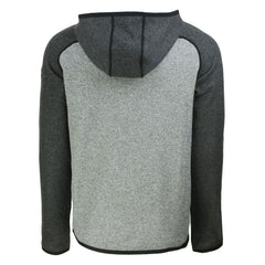 Seattle Seahawks  Cutter & Buck Throwback Mainsail Sweater-Knit Full-Zip Hoodie