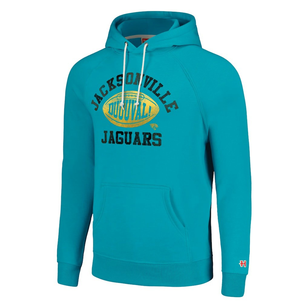 Jacksonville Jaguars  Homage Unisex Hyperlocal Raglan Pullover Hoodie