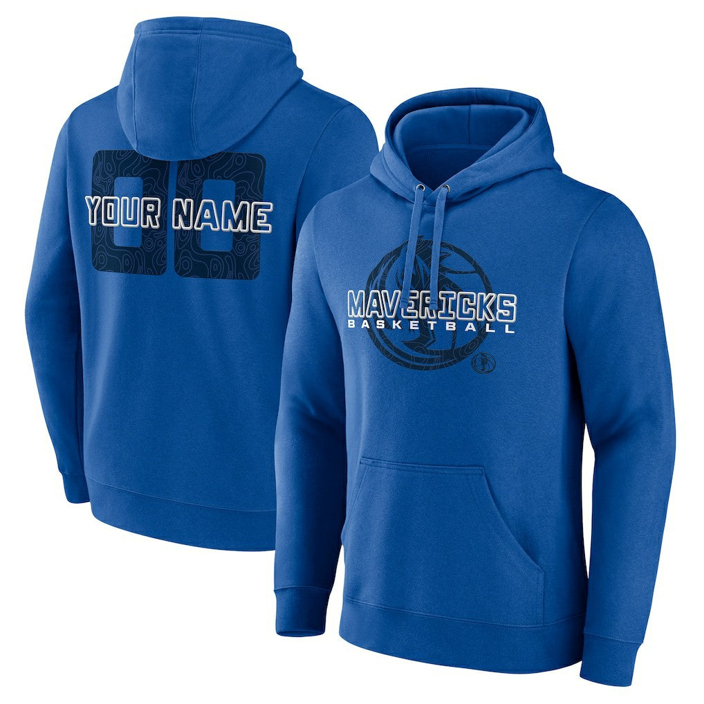 Dallas Mavericks Stellar Personalized Name & Number Pullover Hoodie sale Outlet