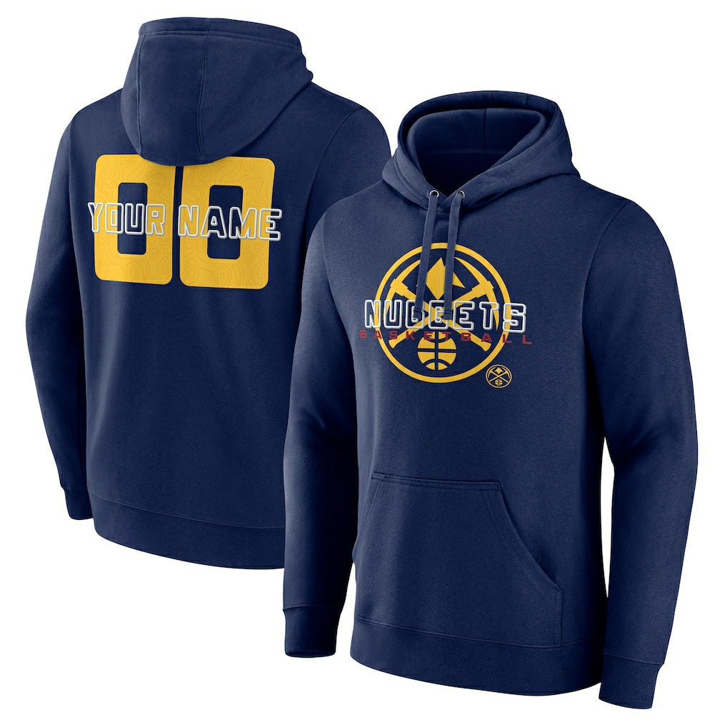 Denver Nuggets Stellar Personalized Name & Number Pullover Hoodie sale For Sale