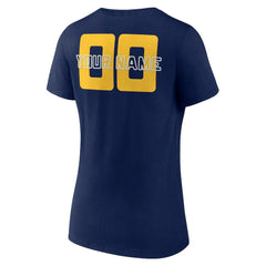 Denver Nuggets Women's Stellar Personalized Name & Number V-Neck T-Shirt sale On Sale