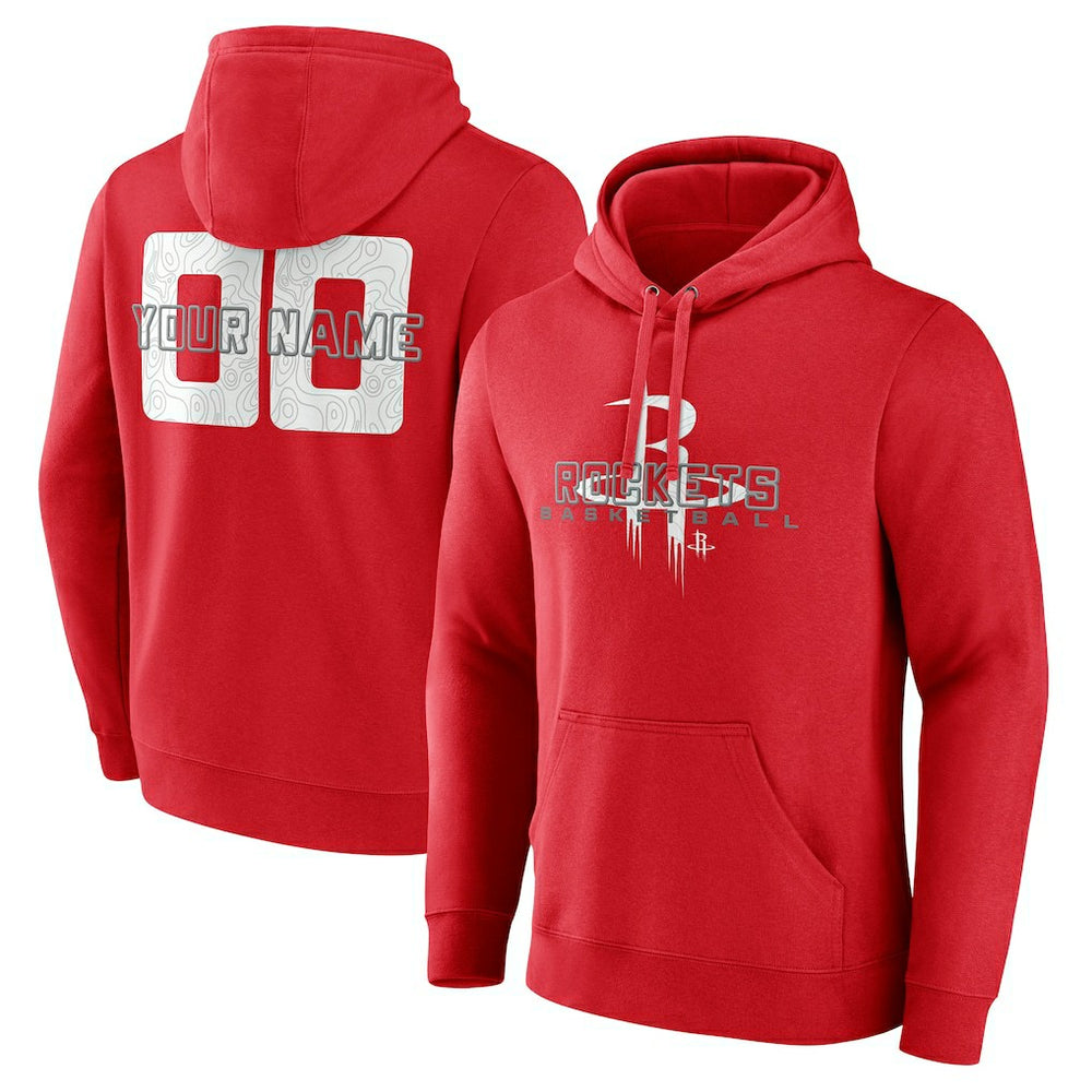 Houston Rockets Stellar Personalized Name & Number Pullover Hoodie Online