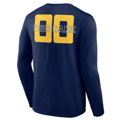 Indiana Pacers Stellar Personalized Name & Number Long Sleeve T-Shirt Discount