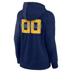 Indiana Pacers Women's Stellar Personalized Name & Number Pullover Hoodie Outlet