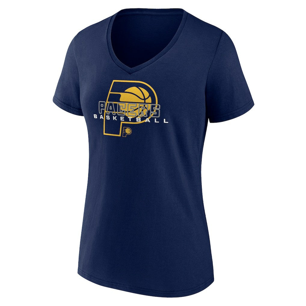 Indiana Pacers Women's Stellar Personalized Name & Number V-Neck T-Shirt Online