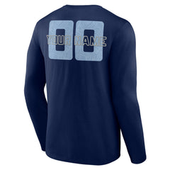 Memphis Grizzlies Stellar Personalized Name & Number Long Sleeve T-Shirt New