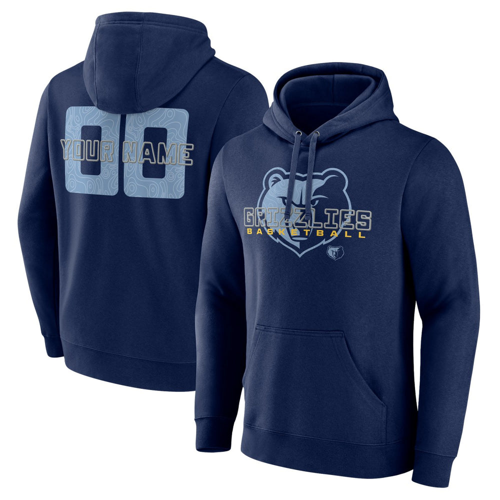Memphis Grizzlies Stellar Personalized Name & Number Pullover Hoodie Online