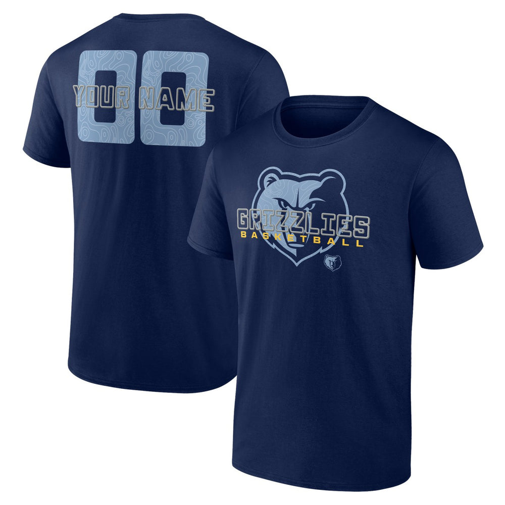 Memphis Grizzlies Stellar Personalized Name & Number T-Shirt On Sale