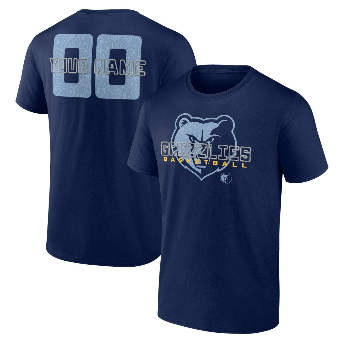 Memphis Grizzlies Stellar Personalized Name & Number T-Shirt On Sale
