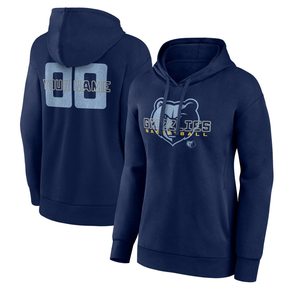 Memphis Grizzlies Women's Stellar Personalized Name & Number Pullover Hoodie For Sale