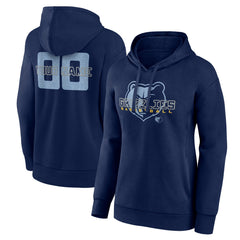 Memphis Grizzlies Women's Stellar Personalized Name & Number Pullover Hoodie For Sale