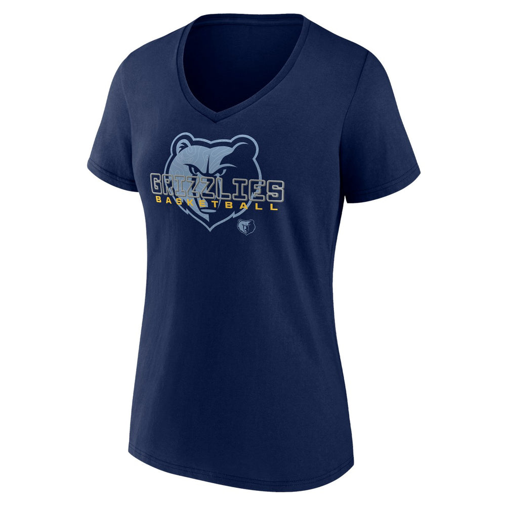 Memphis Grizzlies Women's Stellar Personalized Name & Number V-Neck T-Shirt Online