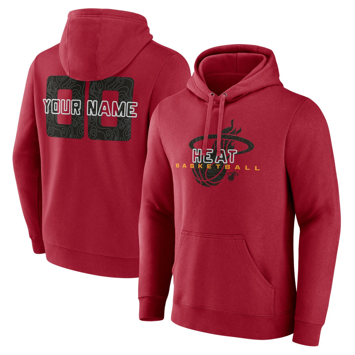 Miami Heat Stellar Personalized Name & Number Pullover Hoodie On Sale