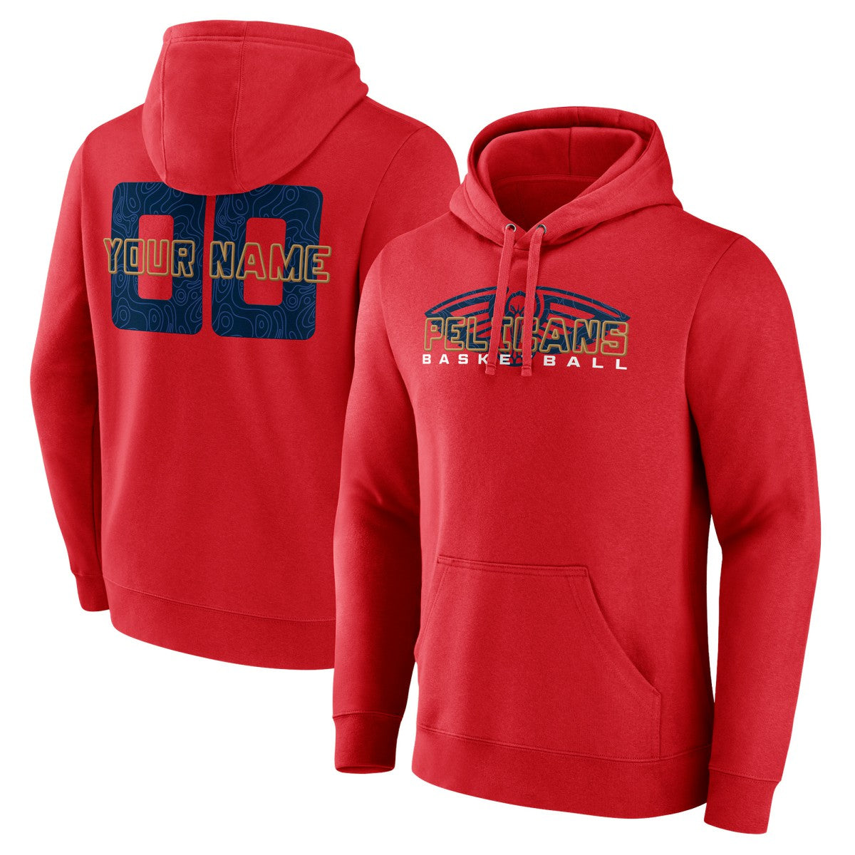 New Orleans Pelicans Stellar Personalized Name & Number Pullover Hoodie Online