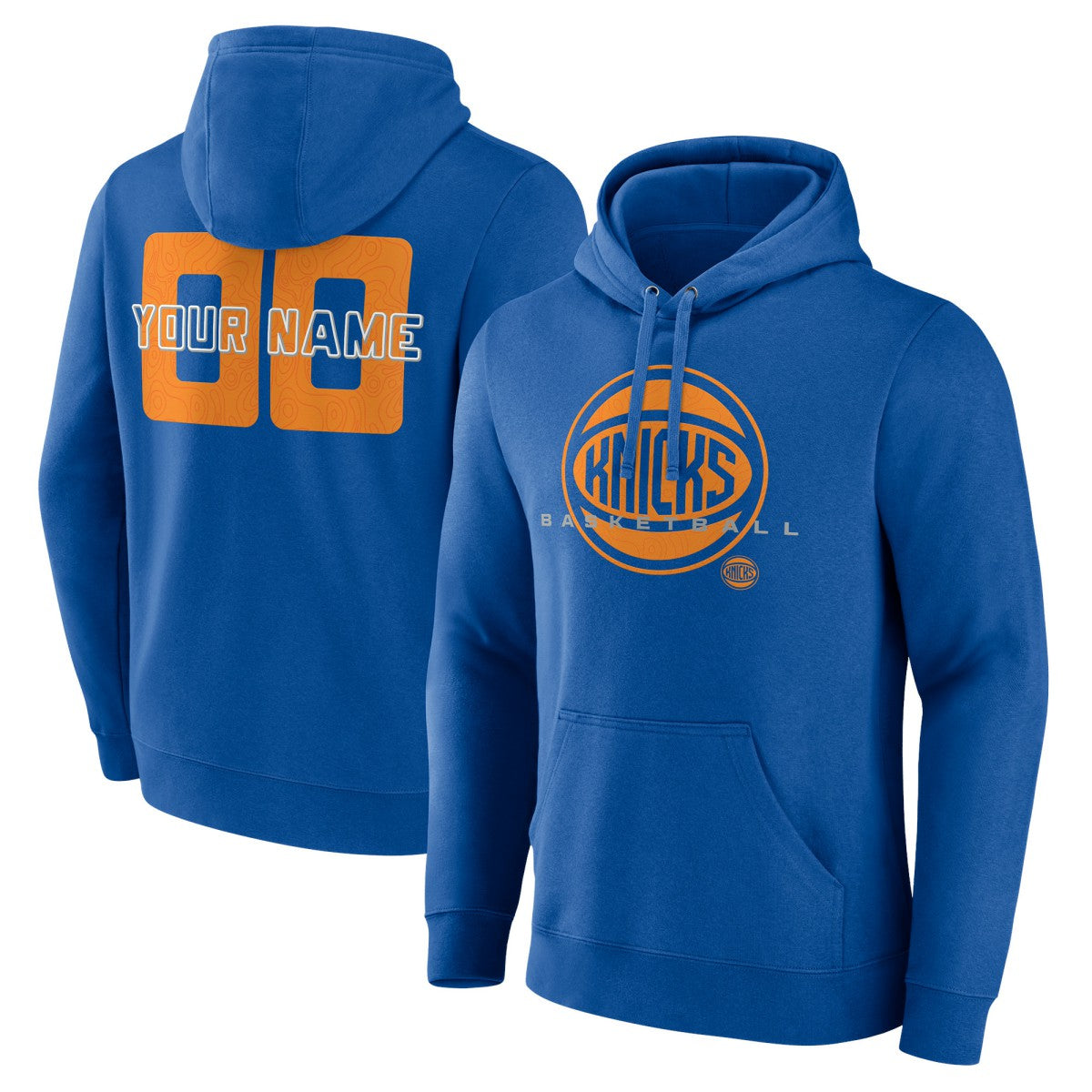 New York Knicks Stellar Personalized Name & Number Pullover Hoodie New