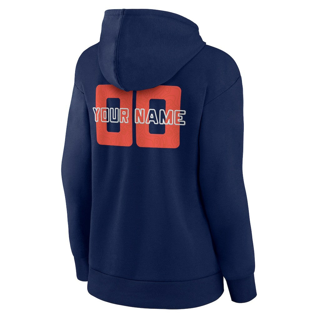 Oklahoma City Thunder Women's Stellar Personalized Name & Number Pullover Hoodie Online