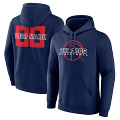 Washington Wizards Stellar Personalized Name & Number Pullover Hoodie New