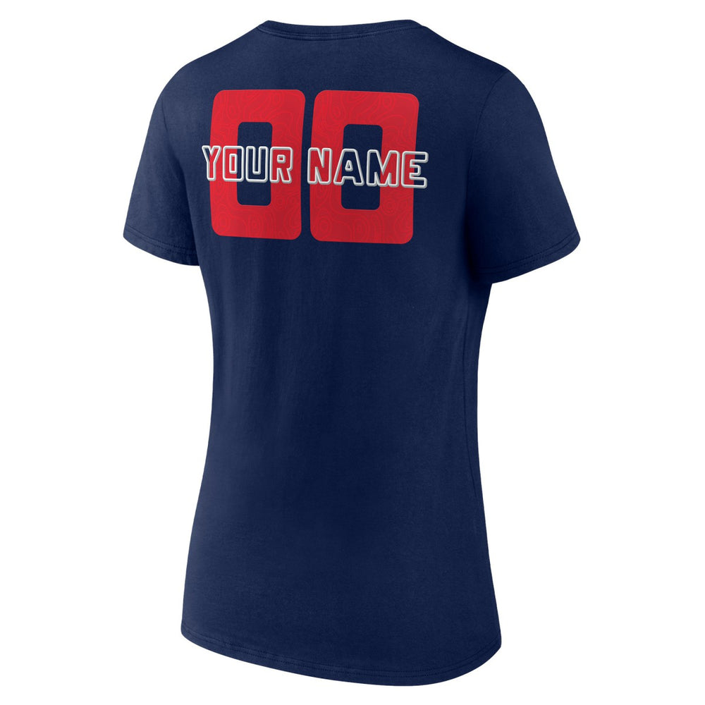 Washington Wizards Women's Stellar Personalized Name & Number V-Neck T-Shirt Discount