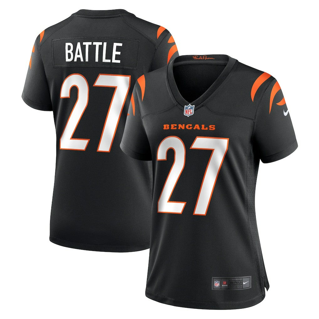 Cincinnati Bengals Nike Jordan Battle  Women's Team Game Jersey