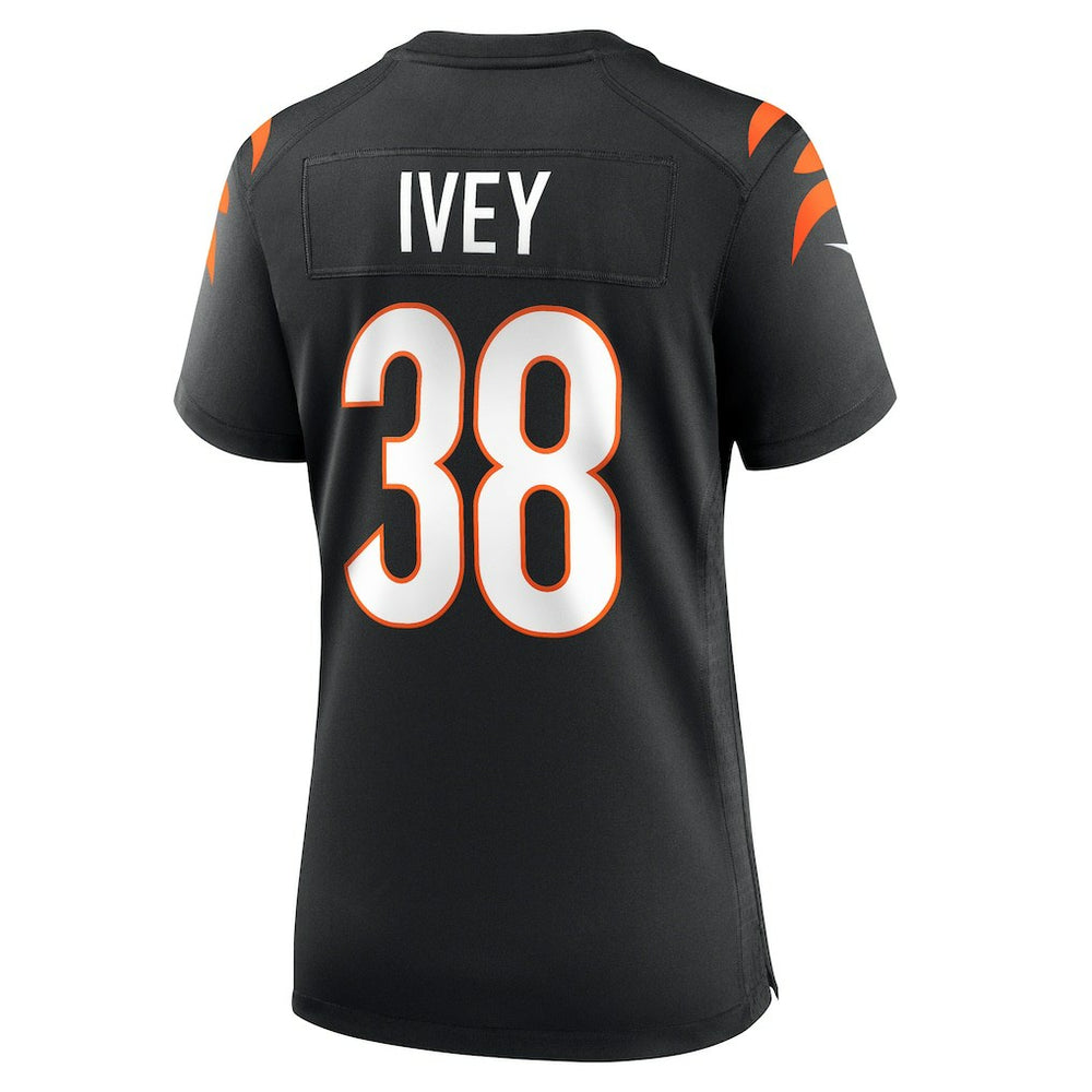 Cincinnati Bengals Nike DJ Ivey  Women's Team Game Jersey