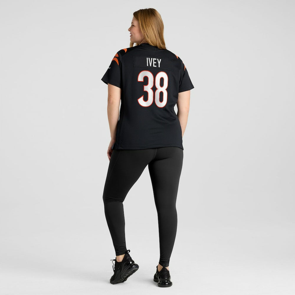 Cincinnati Bengals Nike DJ Ivey  Women's Team Game Jersey