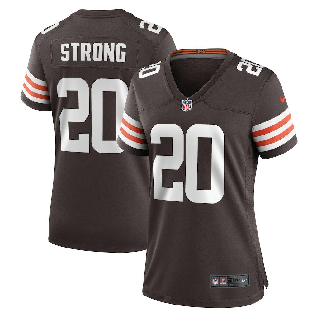 Pierre Strong Jr. Cleveland Browns Women's Team Game Jersey - Brown