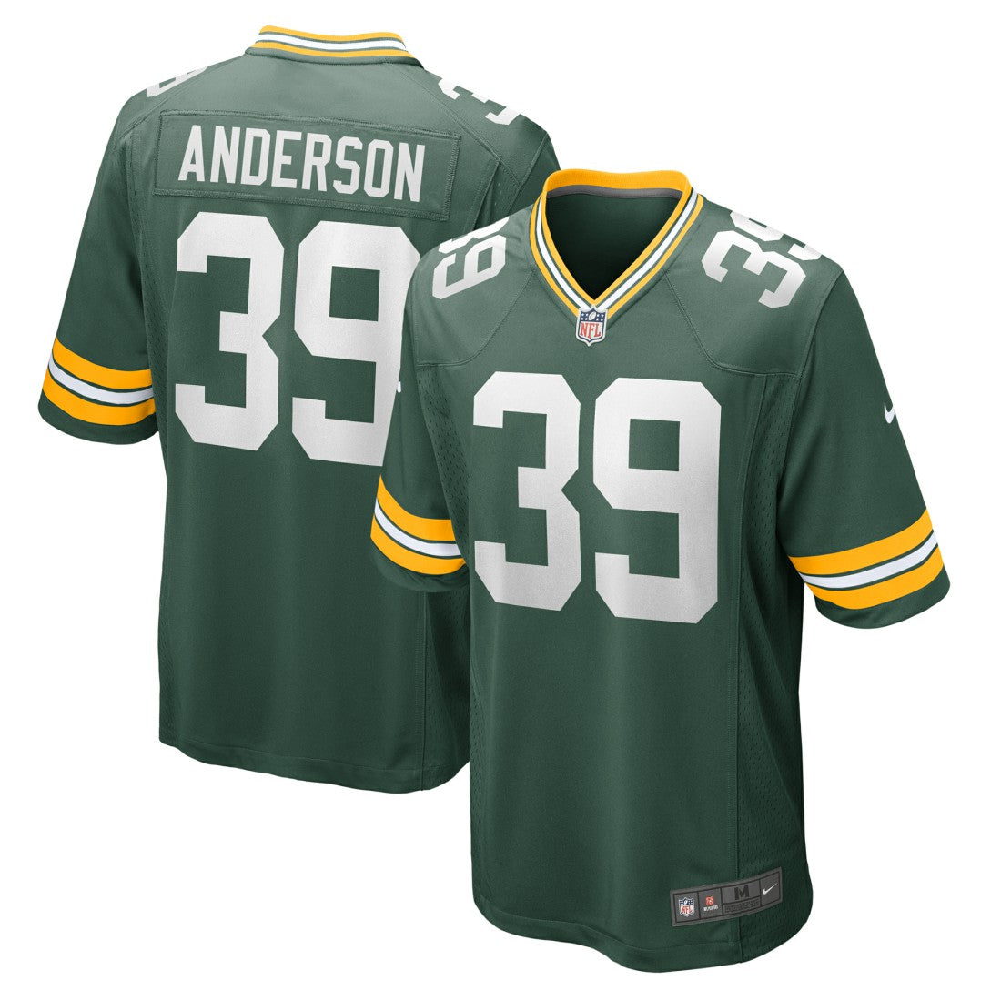 Green Bay Packers Nike Zayne Anderson  Team Game Jersey
