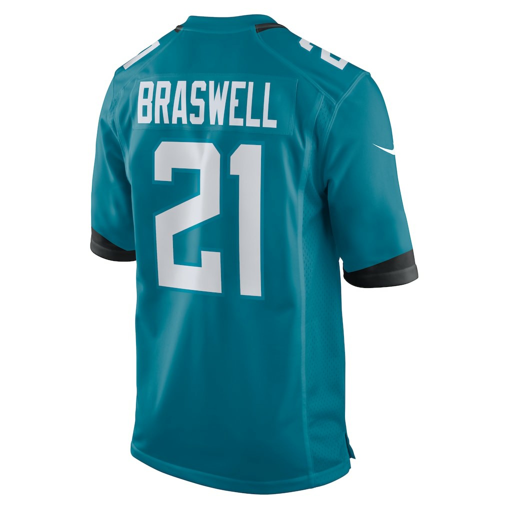 Jacksonville Jaguars Nike Christian Braswell  Team Game Jersey