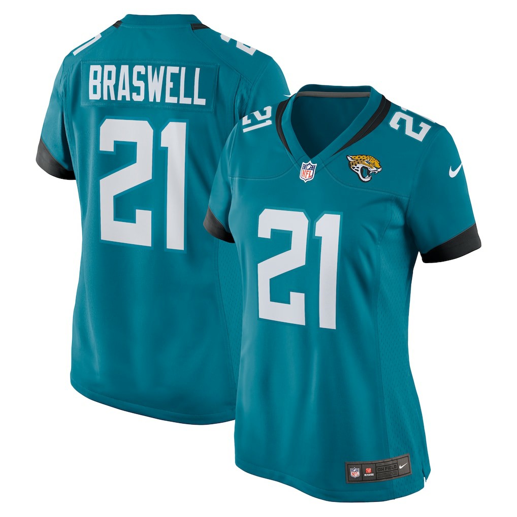 Jacksonville Jaguars Nike Christian Braswell  Women's Team Game Jersey