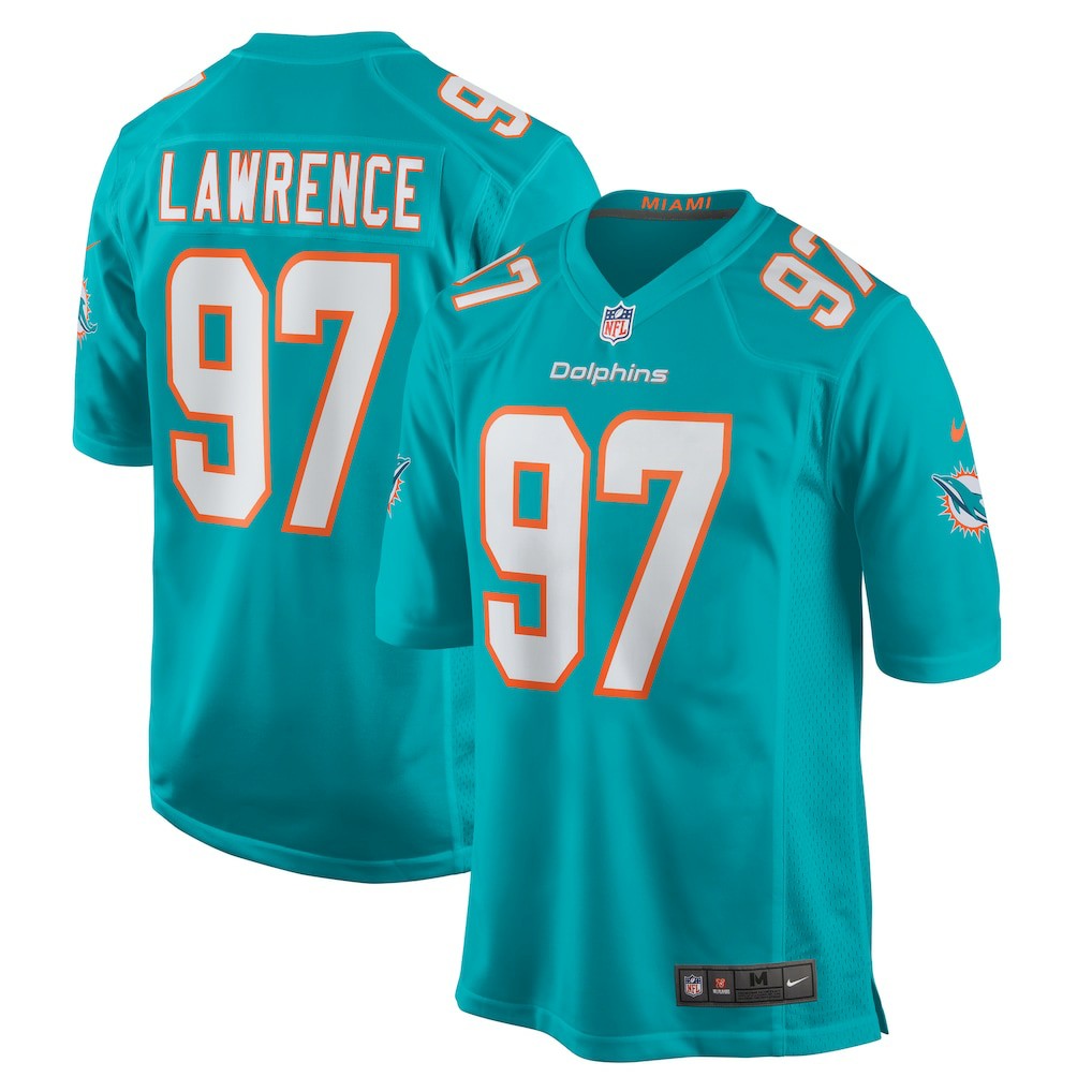 Miami Dolphins Nike Rashard Lawrence  Team Game Jersey