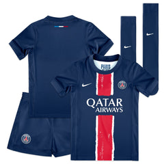 Paris Saint-Germain Preschool 2024/25 Home Replica Stadium Kit Set Navy - Nike