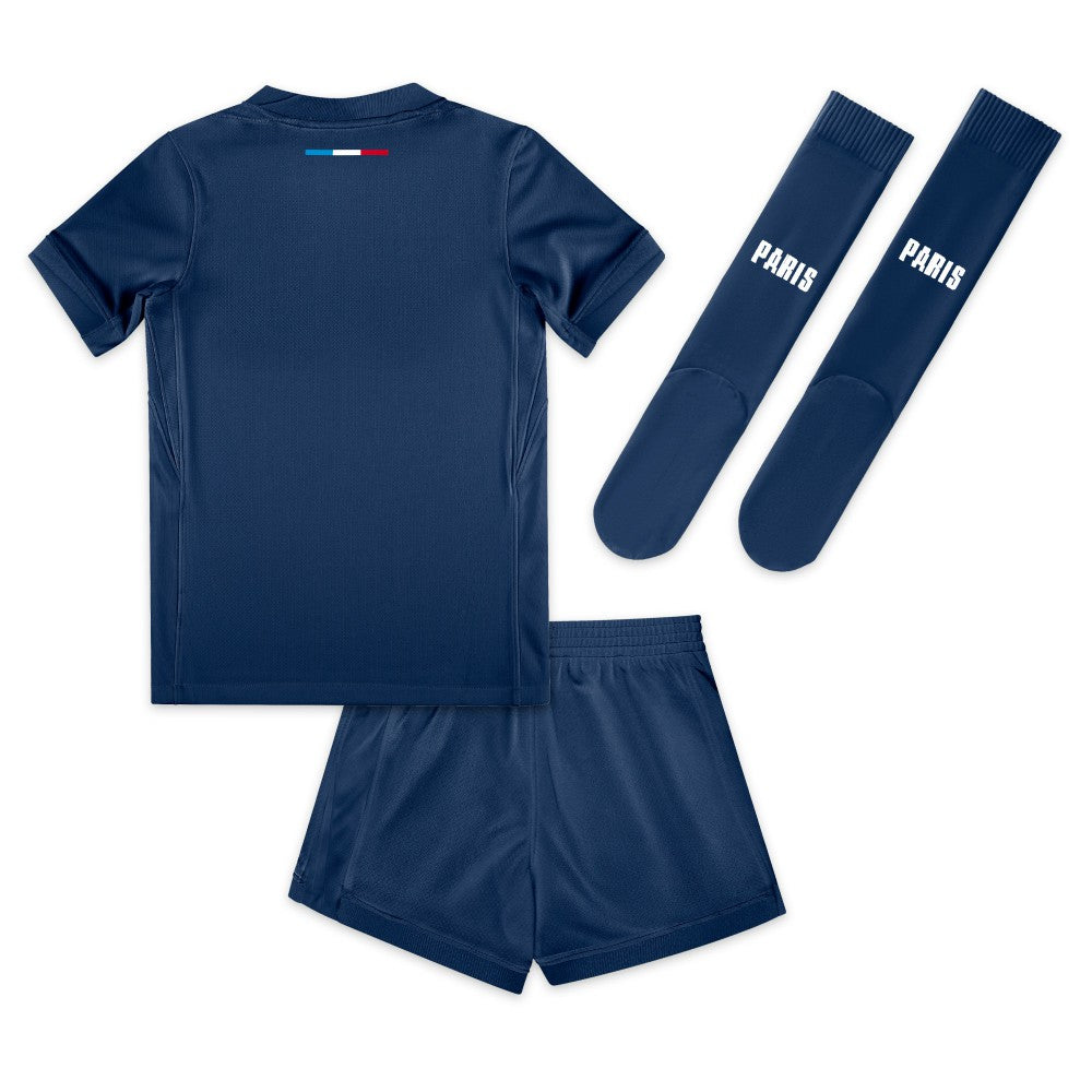 Paris Saint-Germain Preschool 2024/25 Home Replica Stadium Kit Set Navy - Nike