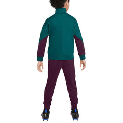 Paris Saint-Germain Preschool 2024/25 Strike Full-Zip Track Suit Teal/Burgundy - Nike