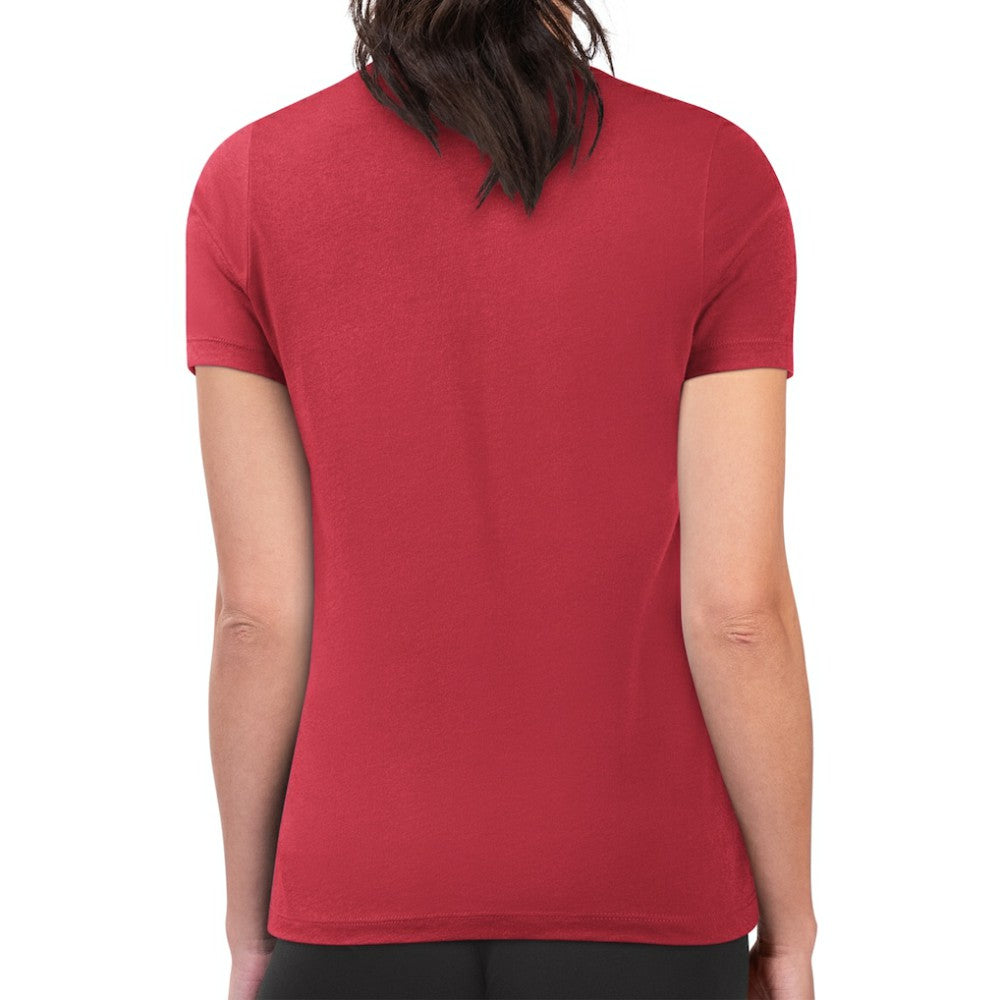 Washington Nationals G-III 4Her by Carl Banks Women's Super-Slim Fit Lightweight Love Graphic Team T-Shirt | MLB Discount