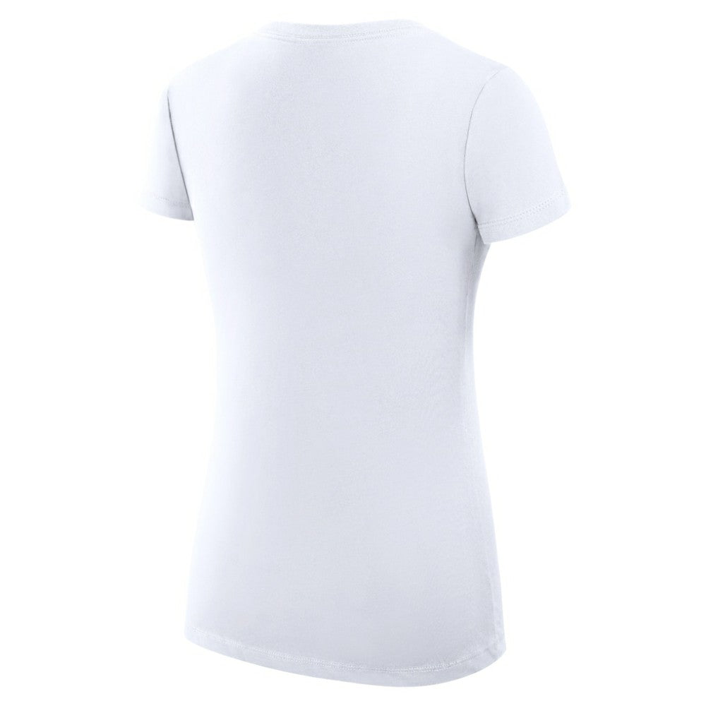 Atlanta Braves G-III 4Her by Carl Banks Women's Super-Slim Fit Lightweight Love Graphic Team V-Neck T-Shirt | MLB Online