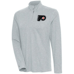 Philadelphia Flyers Antigua Women's Confront Quarter-Zip Pullover Top Sale
