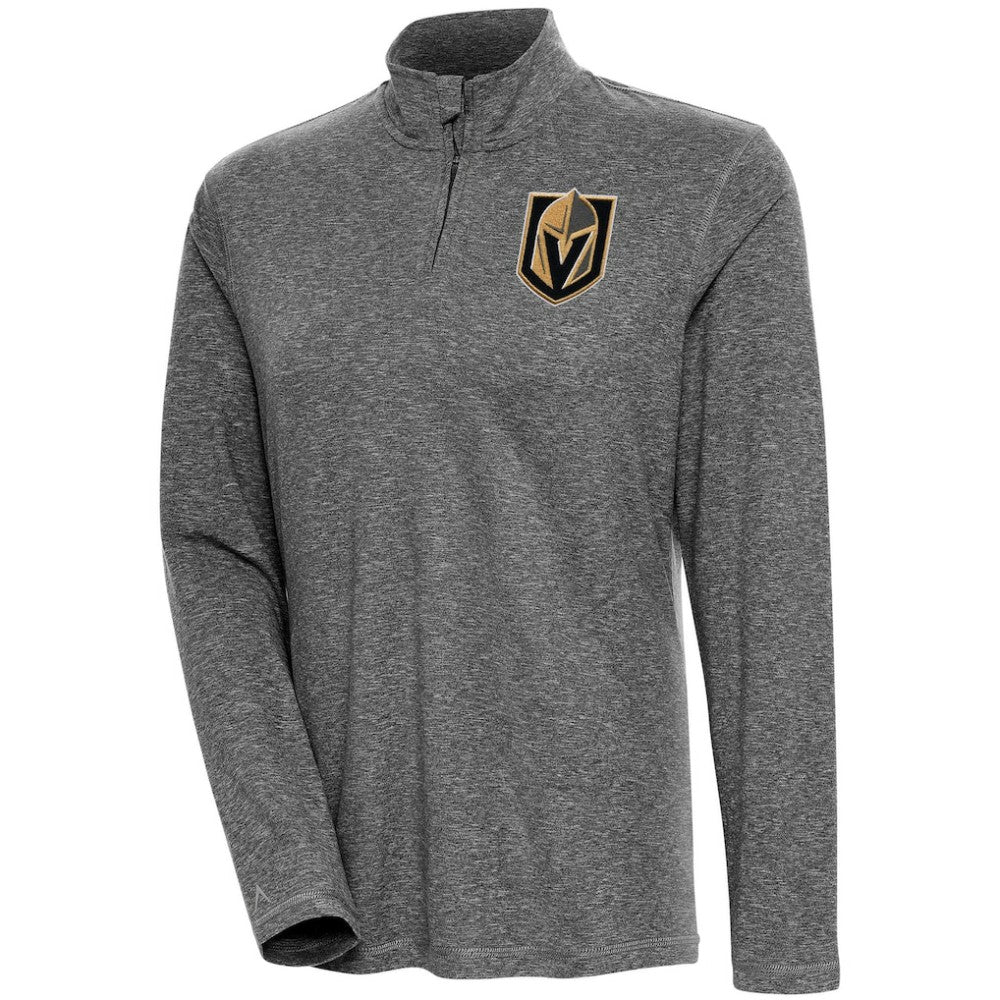 Vegas Golden Knights Antigua Women's Confront Quarter-Zip Pullover Top Outlet