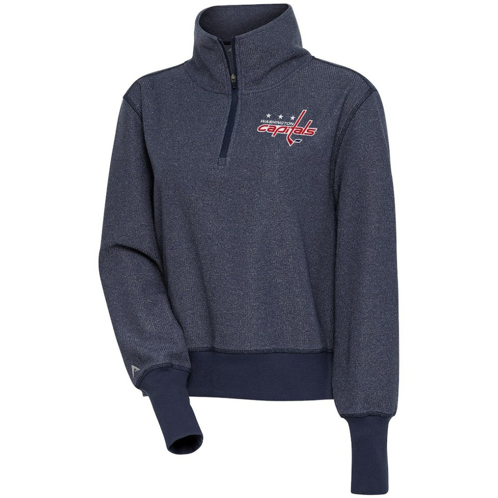 Washington Capitals Antigua Women's Upgrade Half-Zip Pullover Top Outlet
