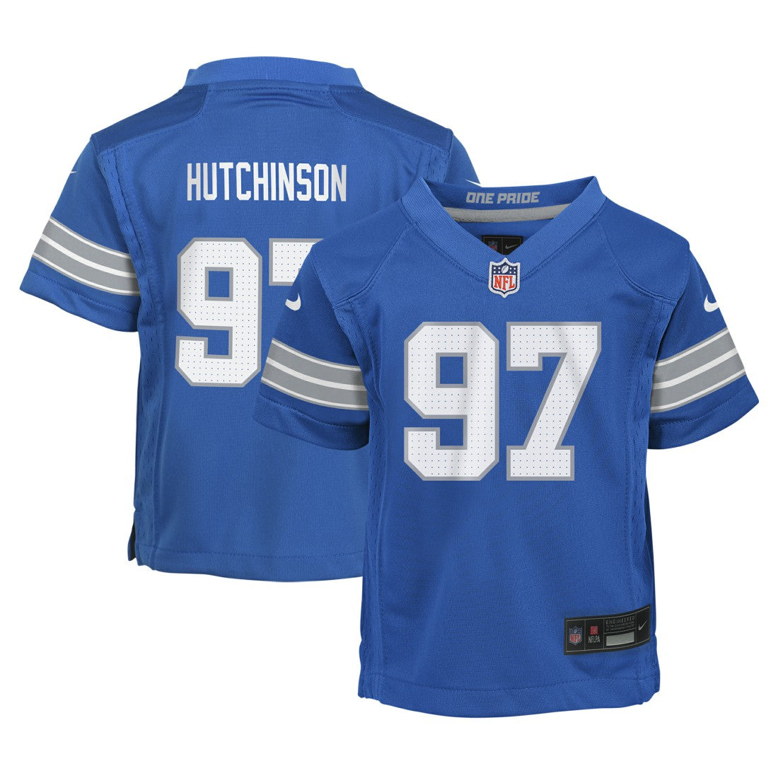 Detroit Lions Nike Aidan Hutchinson  Preschool Player Game Jersey