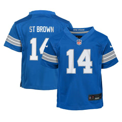 Detroit Lions Nike Amon-Ra St. Brown  Preschool Player Game Jersey