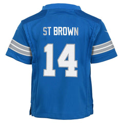 Detroit Lions Nike Amon-Ra St. Brown  Preschool Player Game Jersey